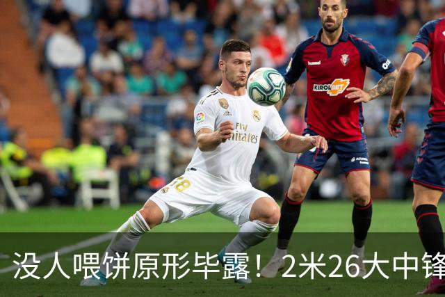 没人喂饼原形毕露！2米26大中锋仅5分2板，球迷：杜锋真没骂错你